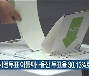 총선 사전투표 이틀째…울산 투표율 30.13%로 마감