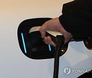 인도 돌진한 전기차…견인 기사는 '감전'