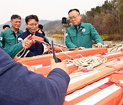 이한경 재난안전관리본부장, 춘천시 남이섬 유도선 안전관리 현장 점검