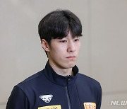 '한 달도 안 됐는데...' 쇼트트랙 황대헌, 박지원과 또 충돌→박지원, 대표팀 선발전 500m 탈락