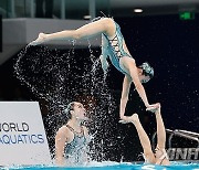 (SP)CHINA-BEIJING-ARTISTIC SWIMMING-WORLD AQUATICS-WORLD CUP-DAY 2(CN)