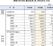 금융지주, 돈 더 벌고도 부실위험은 커졌다