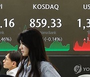 '총선전야' 코스피 2,700대로 후퇴…코스닥 약보합(종합)