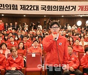 [포토]한동훈, '출구조사 결과 실망...끝까지 지켜볼 것'