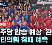 출구조사에서 민주당 압승...향후 정국 시나리오는?