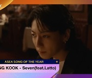 BTS 정국 ‘송 오브 더 이어’ 군백기에도 독보적인 존재감[ASEA 2024]