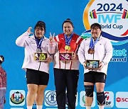 박혜정, IWF 월드컵 한국신기록 세우며 2위…올림픽행 확정