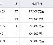 용인 성복동 성동마을 엘지빌리지3차 134㎡ 9억1000만원에 거래