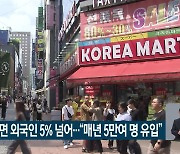 20년 뒤면 외국인 5% 넘어…“매년 5만여 명 유입”