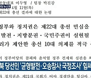 [총선] “충북 당선인 ‘균형발전·오송참사 국정조사’ 힘써야”