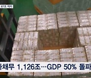 건전재정에도 나라살림 87조 적자…국가채무 GDP 절반 돌파