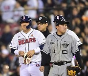 김기연, 류현진의 노히트 기록 깨고 싱글벙글 [포토]