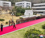 북한 김정은, 김정일군정대학 현지지도