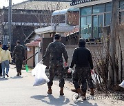 육군 2군단 12항공단, 춘천서 환경 정화 활동 실시