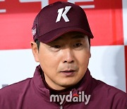 [MD포토] 미소짓는 키움 홍원기 감독