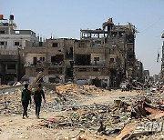 MIDEAST-GAZA-KHAN YOUNIS-DESTROYED BUILDINGS