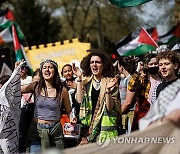 BRITAIN ISRAEL PALESTINIANS CONFLICT PROTEST