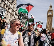 BRITAIN ISRAEL PALESTINIANS CONFLICT PROTEST