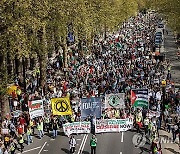 BRITAIN ISRAEL PALESTINIANS CONFLICT PROTEST