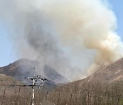 건조특보 속 철원 비무장지대서 산불 발생···"헬기투입 진화 중"