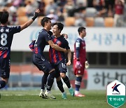 '이재원 결승골' 수원, 6경기 만에 승리…대전 1-0 격파