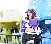 K/DA 아칼리, LCK 결승전 등장[엑's HD포토]