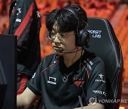 LCK 스프링 결승전 준비하는 제우스