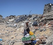 MIDEAST-GAZA-DEBRIS