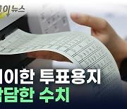 [지금이뉴스] 4·10총선 씁쓸한 기록...비례 무효표 130만표 '역대 최다'