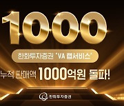 한화증권 'VA 랩서비스' 누적판매 1000억 돌파