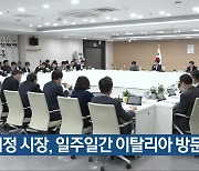 강기정 시장, 일주일간 이탈리아 방문