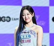 [ST포토] 루셈블 현진, '운동으로 완성한 어깨라인'