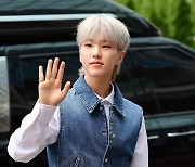 [TEN포토]세븐틴 호시 '이 순수함 대체불가'