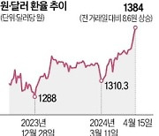 원·달러 환율, 천장 또 뚫렸다…"저항선 없는 상태, 1400원 눈앞" [한경 외환시장 워치]