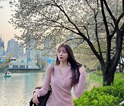 '환승연애2' 성해은, 몸매만 보여…벚꽃 막차 인증