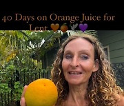 40일간 오렌지주스만 먹은 여성, 전문가들은 "위험"