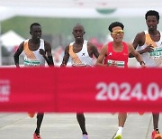 결승선서 기다린 아프리카 선수들…  中 마라톤대회 발칵