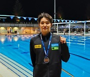 김우민, 호주오픈 자유형 400ｍ 3위…이주호 배영 200ｍ 우승