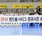 두산, 핸드볼 H리그 남자부 정규리그 우승…챔피언전 직행(종합)