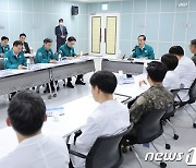 한덕수 총리, 국군수도병원 의료진 간담회