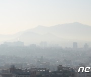 강원 영서북부, 미세먼지주의보 해제