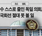 [사설] 의원 수 스스로 줄인 독일 의회, 우리 국회선 절대 못 볼 일