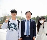 김정겸 충남대 신임총장, 재학생들과 소통 '분주'