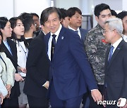 '채상병 특검법 처리 촉구' 회견 참석하는 조국