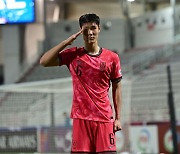 [U23 아시안컵] '이영준이 또 황선홍호 구했다!' 한국, 중국에 1-0 리드