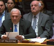 팔레스타인 유엔 정회원국 가입 무산...미국 또 거부권