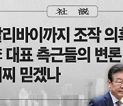 [사설] 알리바이까지 조작 의혹, 李 대표 측근들의 변론 어찌 믿겠나