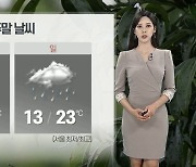 [날씨] 주말 먼지 해소하는 비…제주 호우 집중
