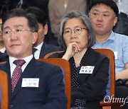 [오마이포토] 원외조직위원장 간담회 참석한 이수정