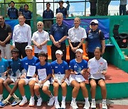 2년 연속 종합 1위 달성한 대한민국 14세 이하 남녀 테니스 대표팀